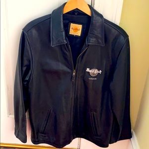 Hard Rock London Men’s Leather Jacket